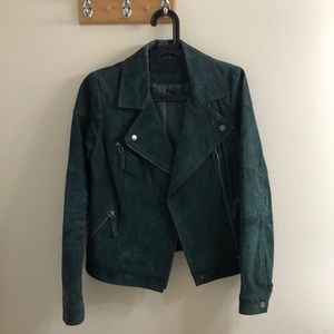 🔥Moving Sale🔥BlankNYC 100% Suede Green Jacket XS